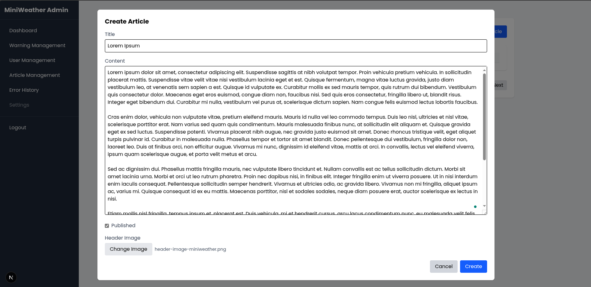 Contoh Mengisi Form Artikel