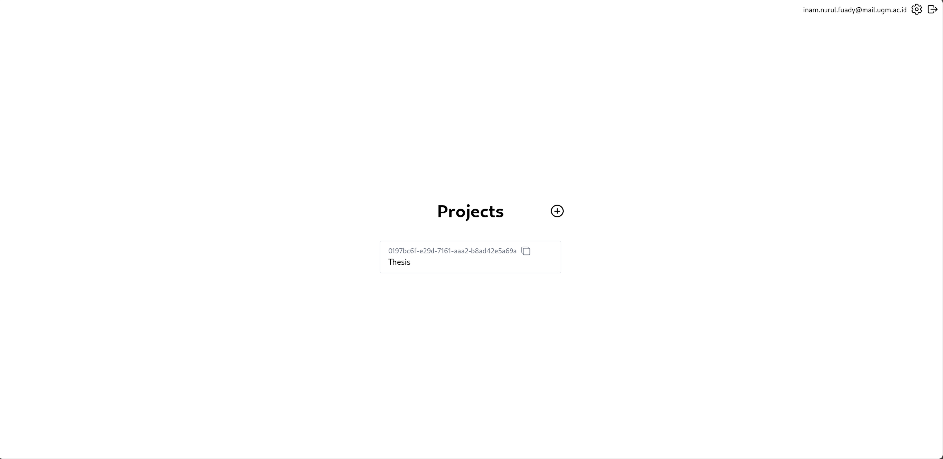 Buka Dashboard Hyperbase